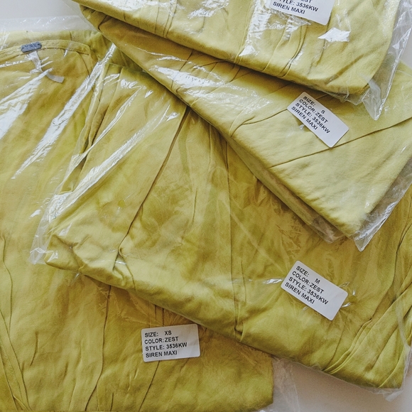 Young Fabulous & Broke Siren Twist Maxi Dress in ZEST - Picture 5 of 6